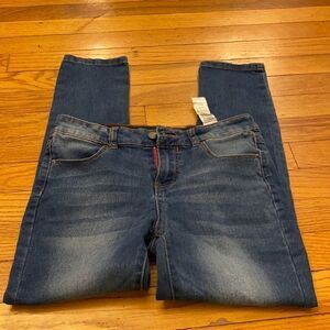 Calvin Klein Jeans Kids Skinny Dark Wash Blue Denim